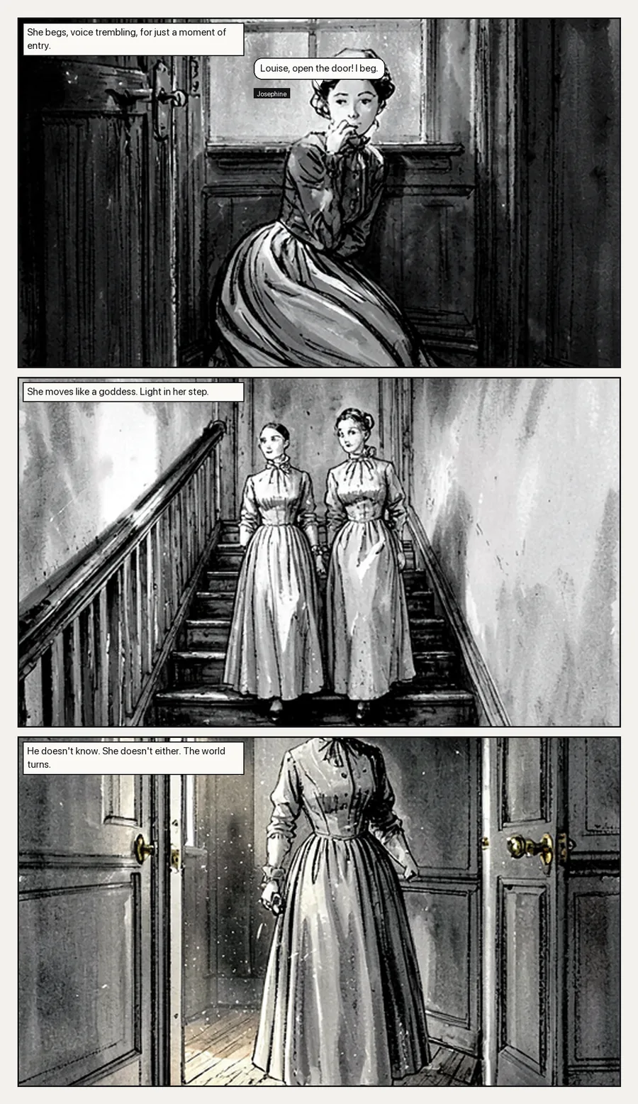 Finished comic page